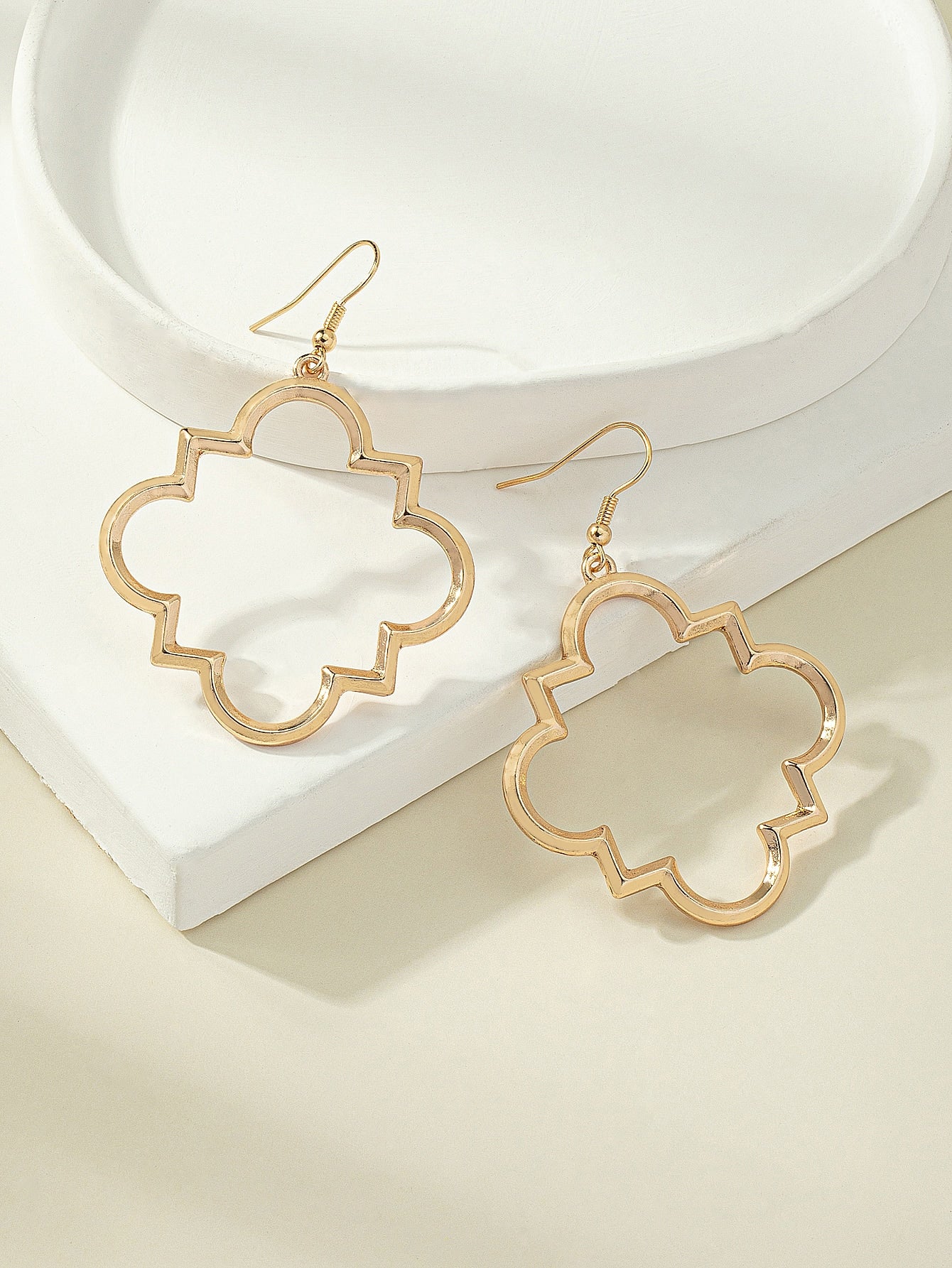 Geometric Drop Earrings