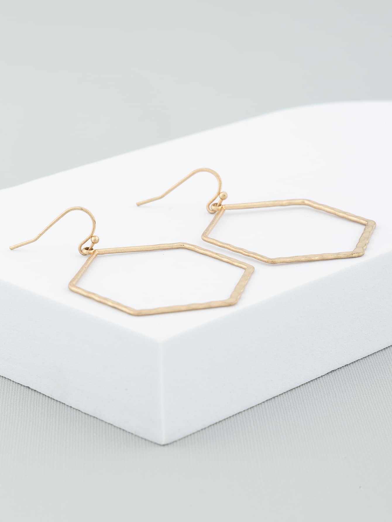 Geometric Drop Earrings