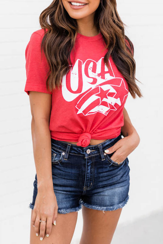 USA Shooting Stars T Shirt