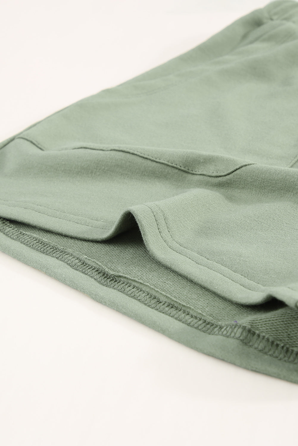 Drawstring Elastic Waist Pocketed Shorts