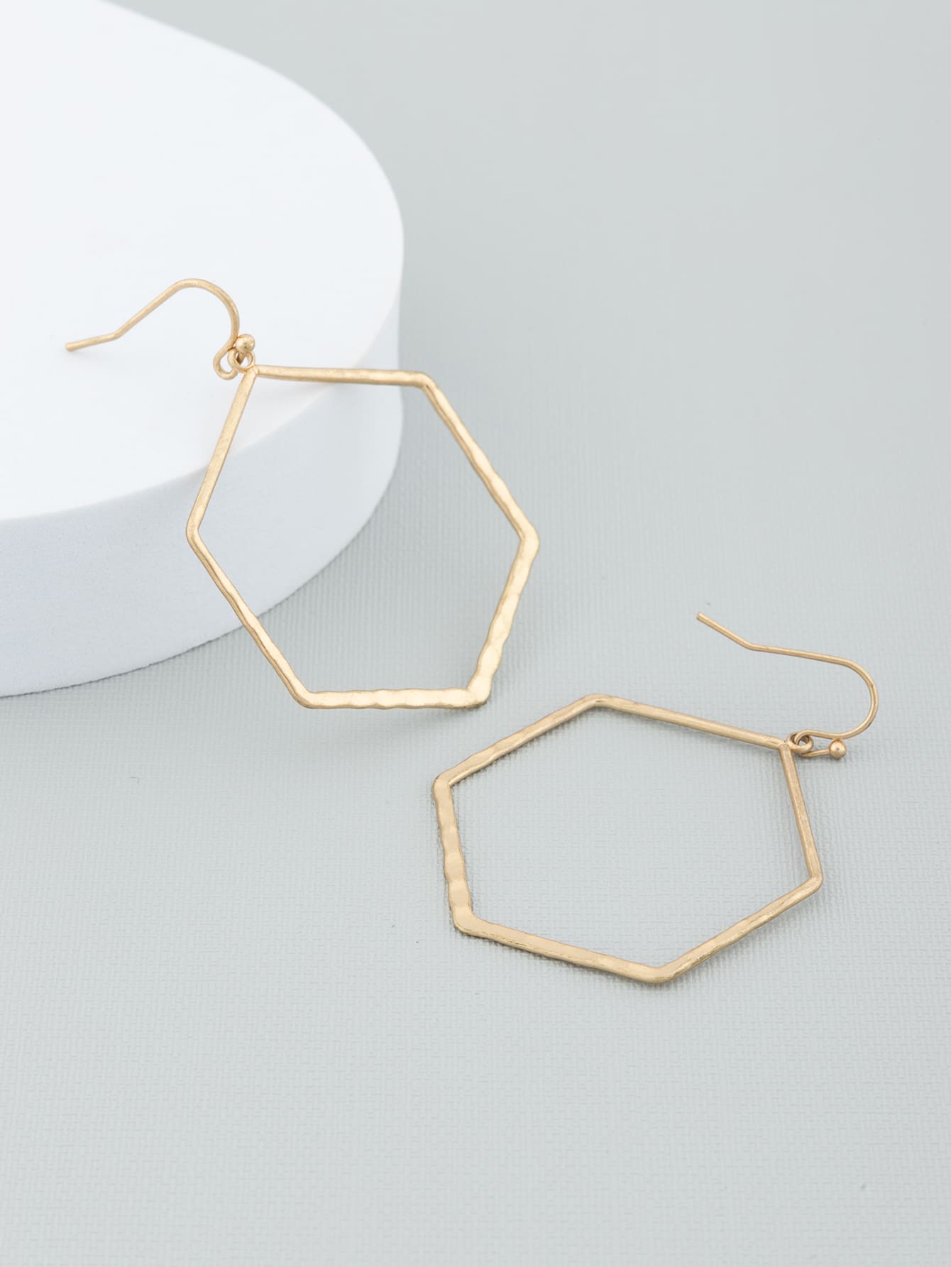 Geometric Drop Earrings