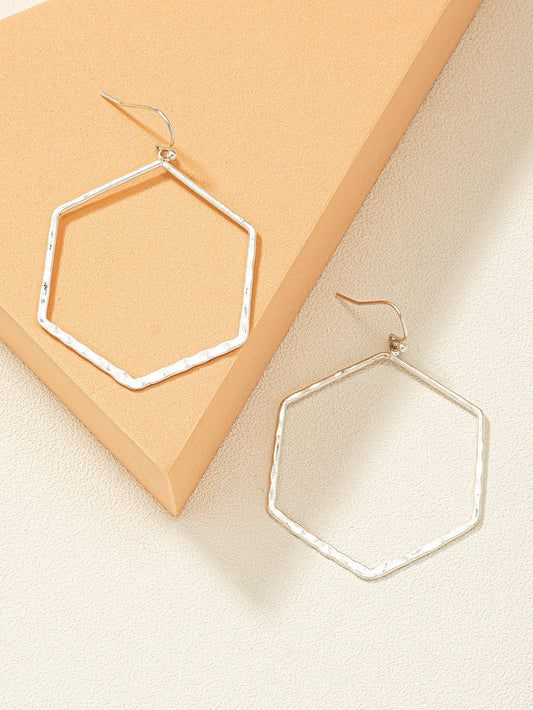 Geometric Drop Earrings