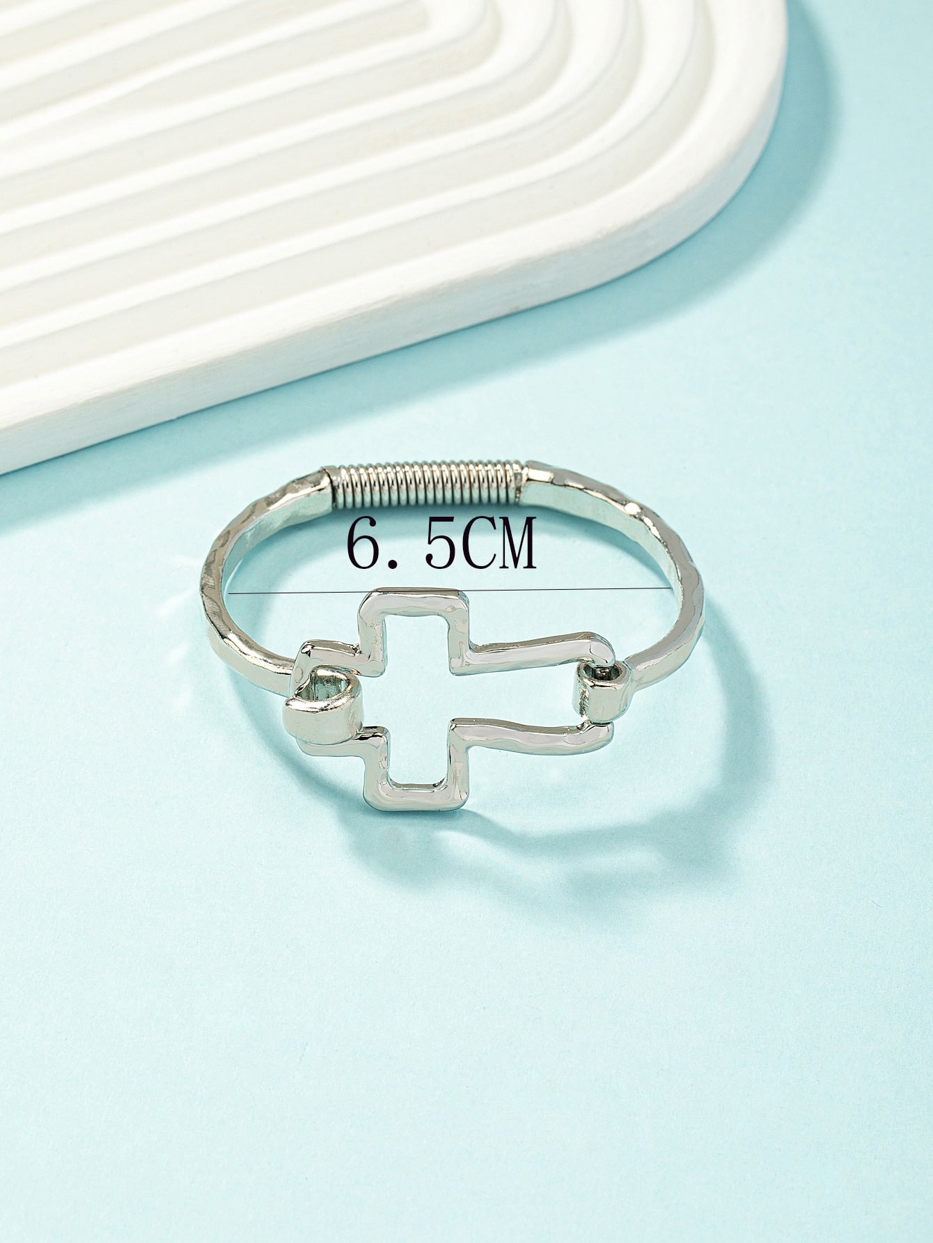 Cross Decor Bangle