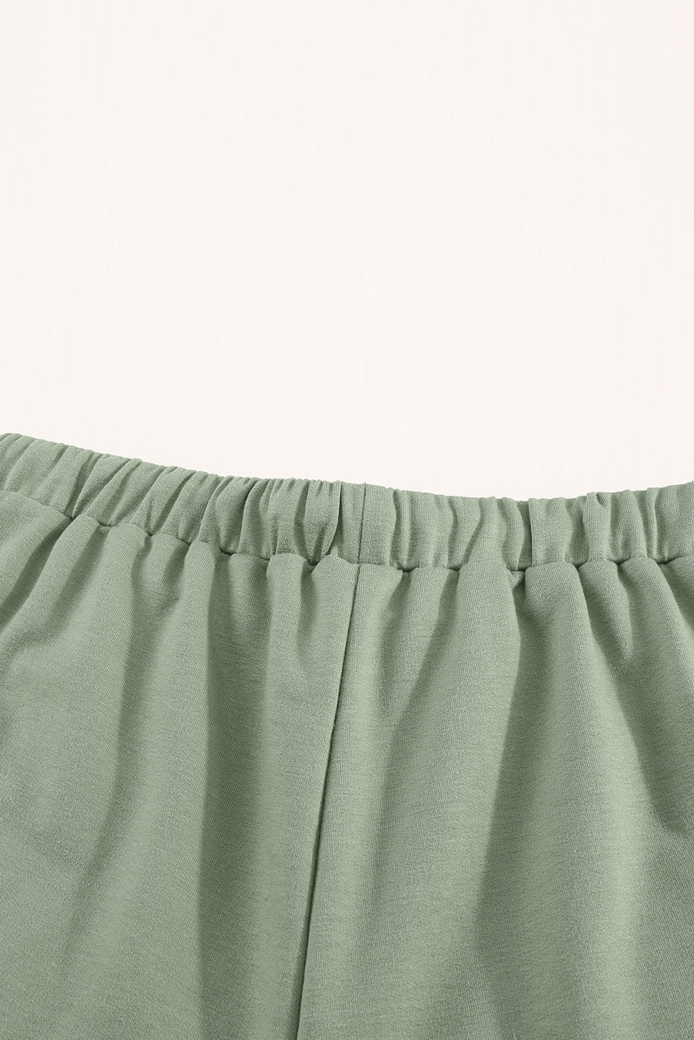 Drawstring Elastic Waist Pocketed Shorts