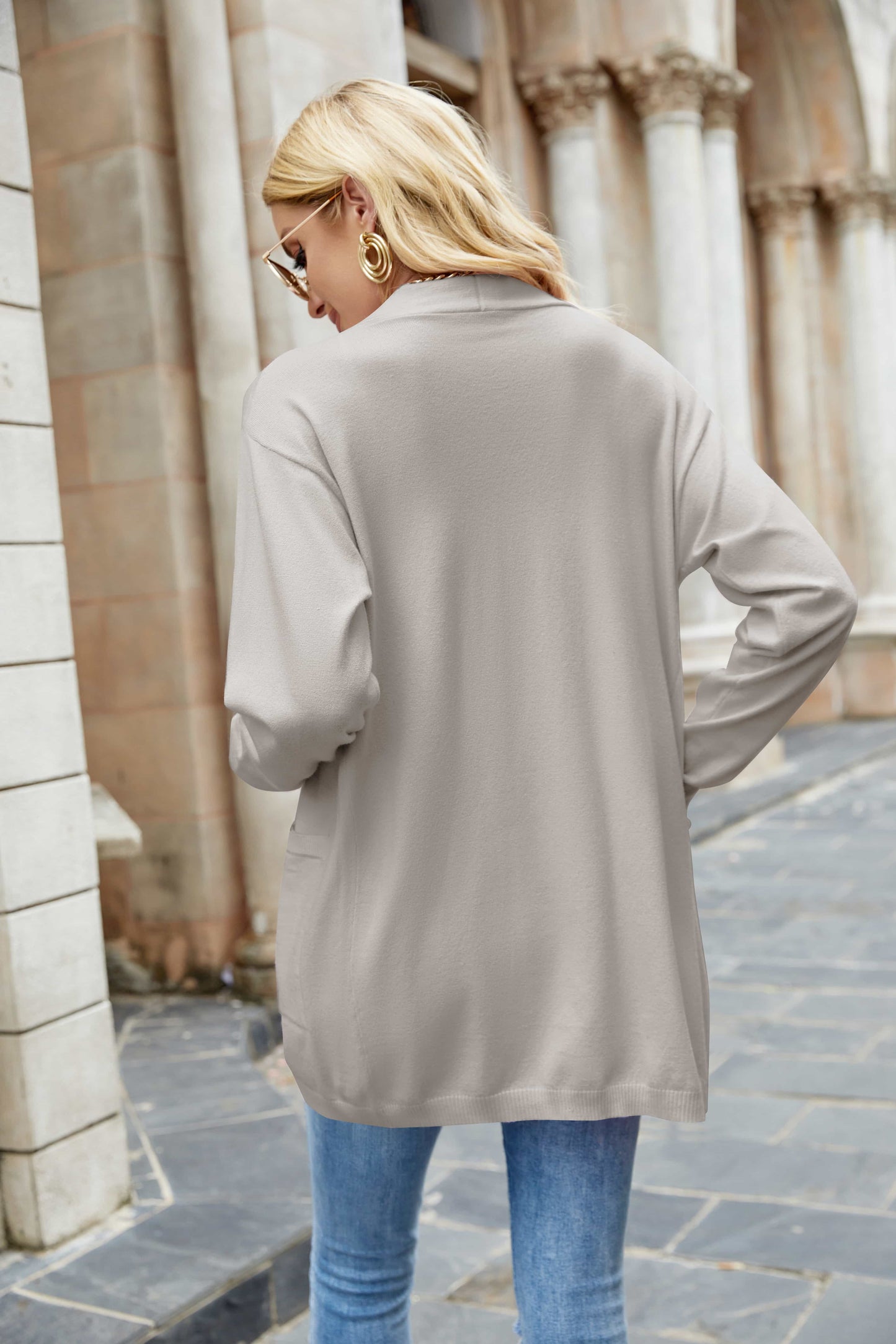 Long Sleeve Pocket Cardigan