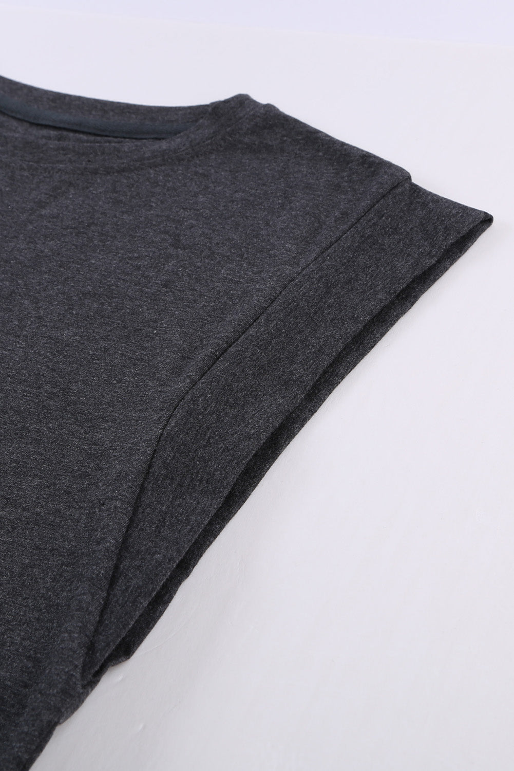 Loose Fit Crew Neck T Shirt for Women