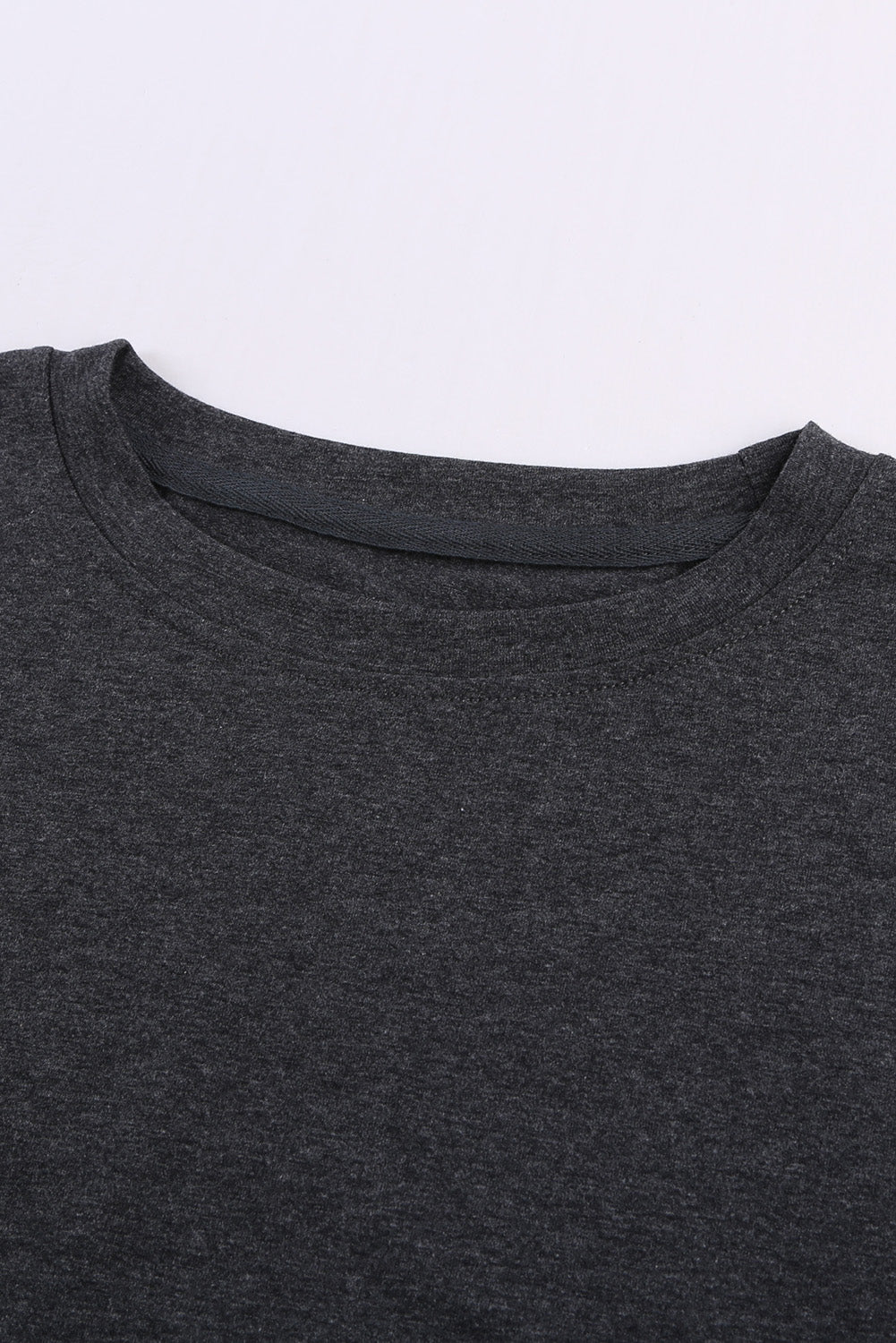 Loose Fit Crew Neck T Shirt for Women