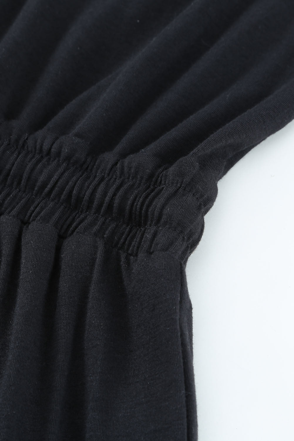 Basic Pockets Spaghetti Strap Drawstring Waist Jumpsuit